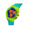 Montre SWATCH femme bracelet silicone vert - vue V2