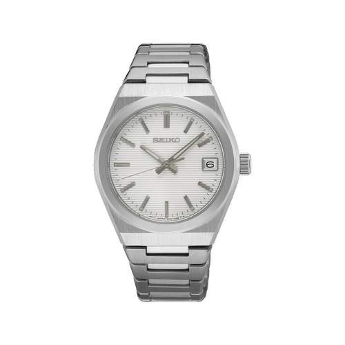 SEIKO sport ladies watch stainless steel bracelet silver
