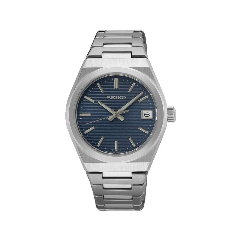 Montre SEIKO sport femme bracelet acier inoxydable argent - vue 1