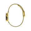 Montre LIP DAUPHINE COLLECTION femme cadran marron bracelet acier doré boiter acier, 29mm - vue V2