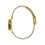 Montre LIP DAUPHINE COLLECTION femme cadran marron bracelet acier doré boiter acier, 29mm - vue 2