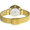 Montre LIP DAUPHINE COLLECTION femme cadran marron bracelet acier doré boiter acier, 29mm - vue V3