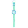 Montre Flik Flak summer splash enfant bracelet silicone bleu - vue VD1