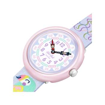 Montre Flik Flak x faber-castell enfant bracelet plastique violet