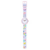 Montre Flik Flak x faber-castell enfant bracelet plastique violet - vue VD1