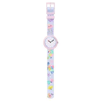 Montre Flik Flak x faber-castell enfant bracelet plastique violet