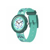 Montre Flik Flak time to discover enfant bracelet tissu vert - vue V1