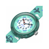 Montre Flik Flak time to discover enfant bracelet tissu vert - vue V2