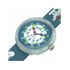 Montre Flik Flak time to discover enfant bracelet tissu bleu - vue V2