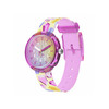 Montre Flik Flak time to discover enfant bracelet tissu jaune - vue V1