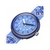 Montre Flik Flak time to discover enfant bracelet tissu bleu - vue V2