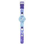 Flik Flak time to discover child watch blue fabric strap - view D1