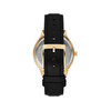 Montre michael kors slim runway femme bracelet cuir noir - vue V3