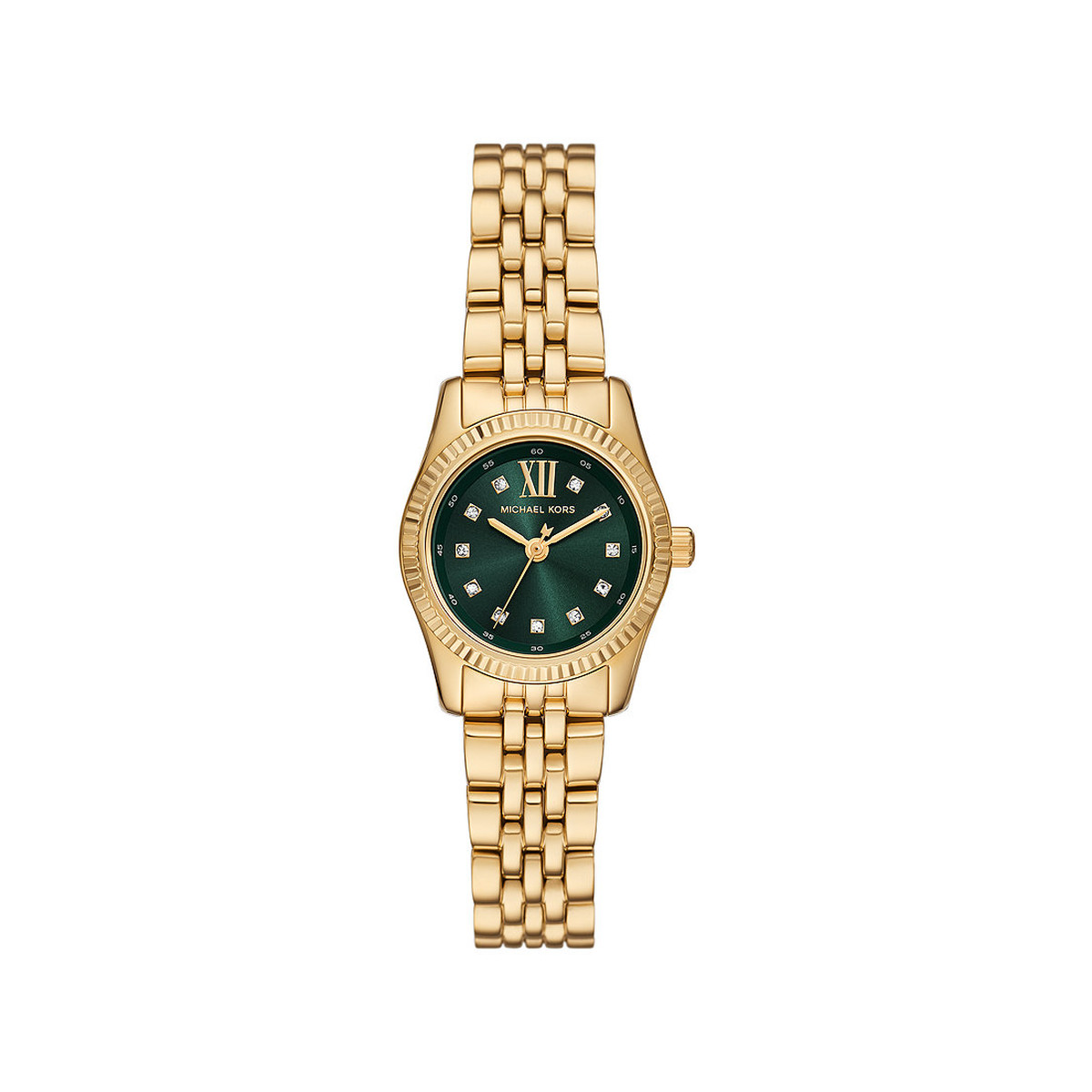 Montre michael kors lexington femme bracelet acier inoxydable doré