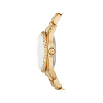 Montre michael kors lexington femme bracelet acier inoxydable doré - vue 2