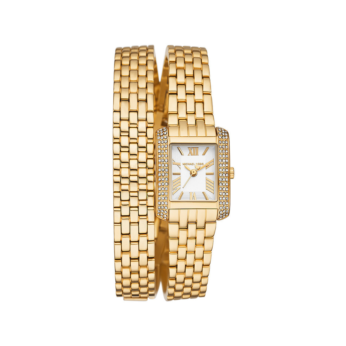 Montre michael kors emery femme bracelet acier inoxydable doré