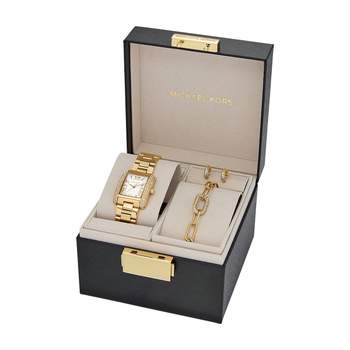 Montre michael kors emery femme bracelet acier inoxydable doré