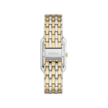 Fossil raquel ladies' watch stainless steel bracelet two-tone dial 26mm