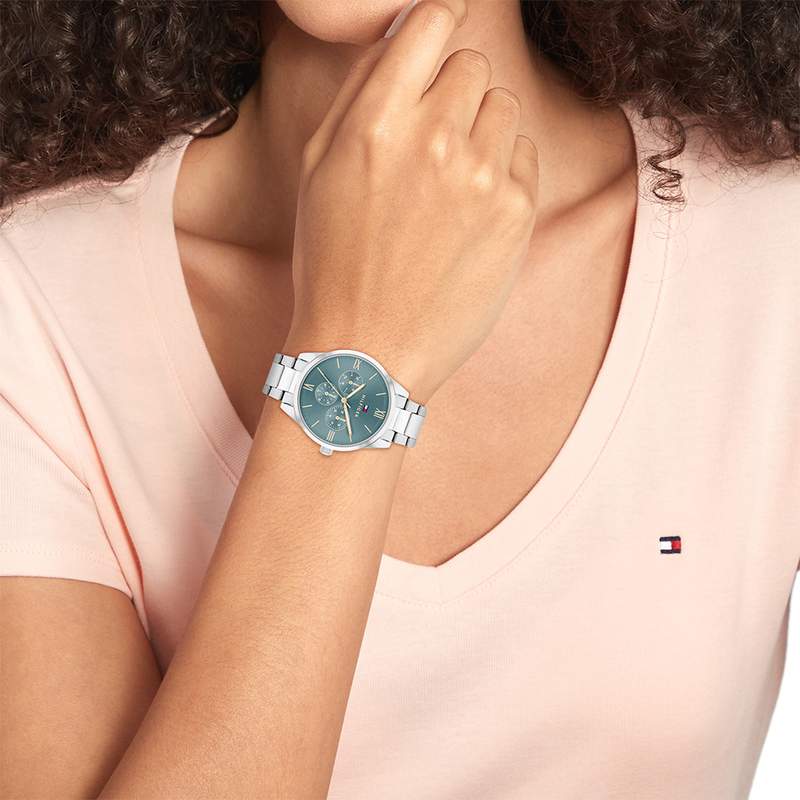 Montre TOMMY HILFIGER camille femme analogique, - vue porté 1