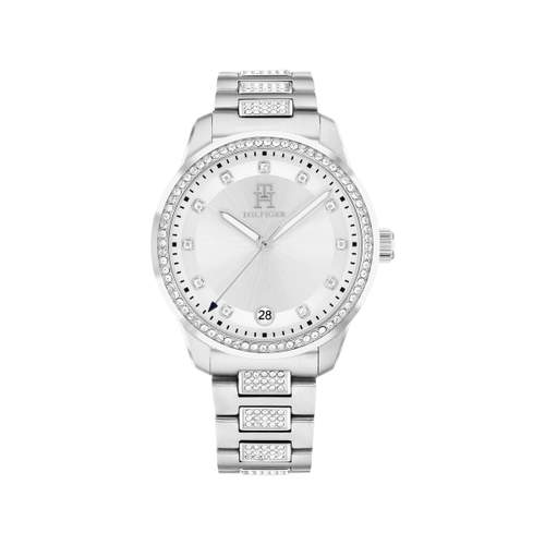 TOMMY HILFIGER th85 crystals analog women's watch,