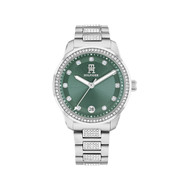 Montre TOMMY HILFIGER th85 crystals femme analogique,