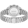 Montre BOSS sport lux femme bracelet acier argent - vue V3