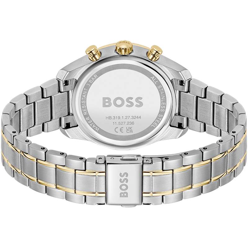 Montre BOSS sport lux femme bracelet acier - vue 3