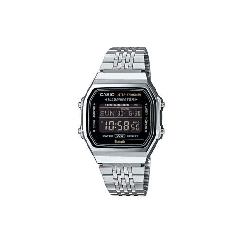 Montre CASIO femme bracelet acier inoxydable argent