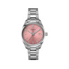 Montre tissot t-classic femme bracelet acier inoxydable gris - vue V1