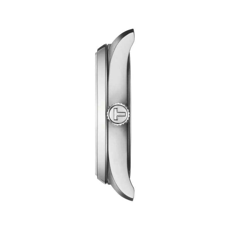 TISSOT T-CLASSIC PR 100 ladies watch pink dial stainless steel bracelet - view 2
