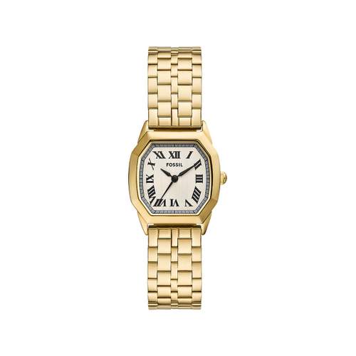 FOSSIL harlow dameshorloge goud roestvrij stalen armband