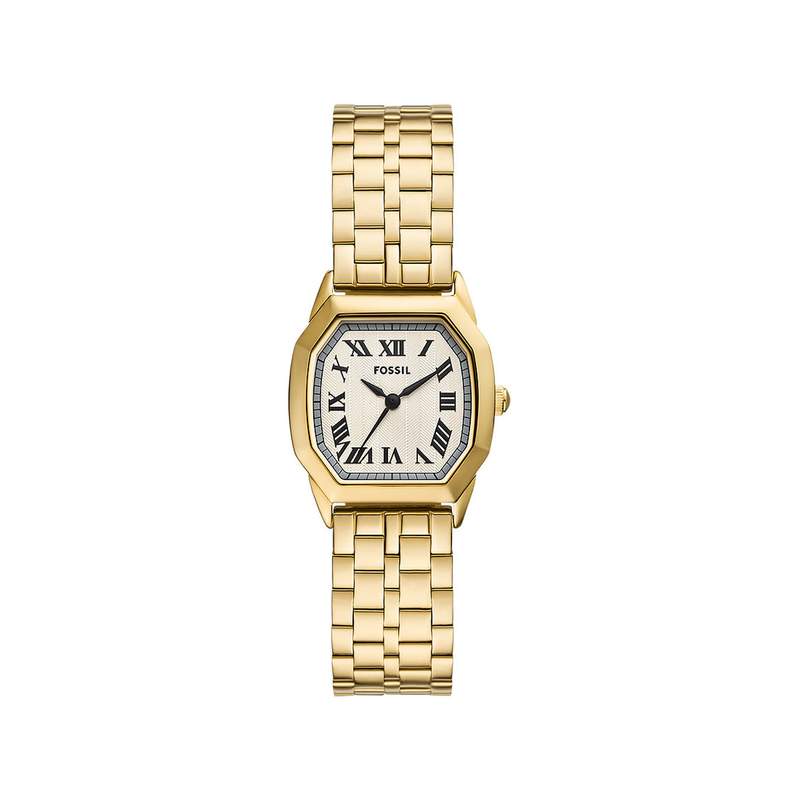 Montre FOSSIL harlow femme bracelet acier inoxydable doré - vue 1