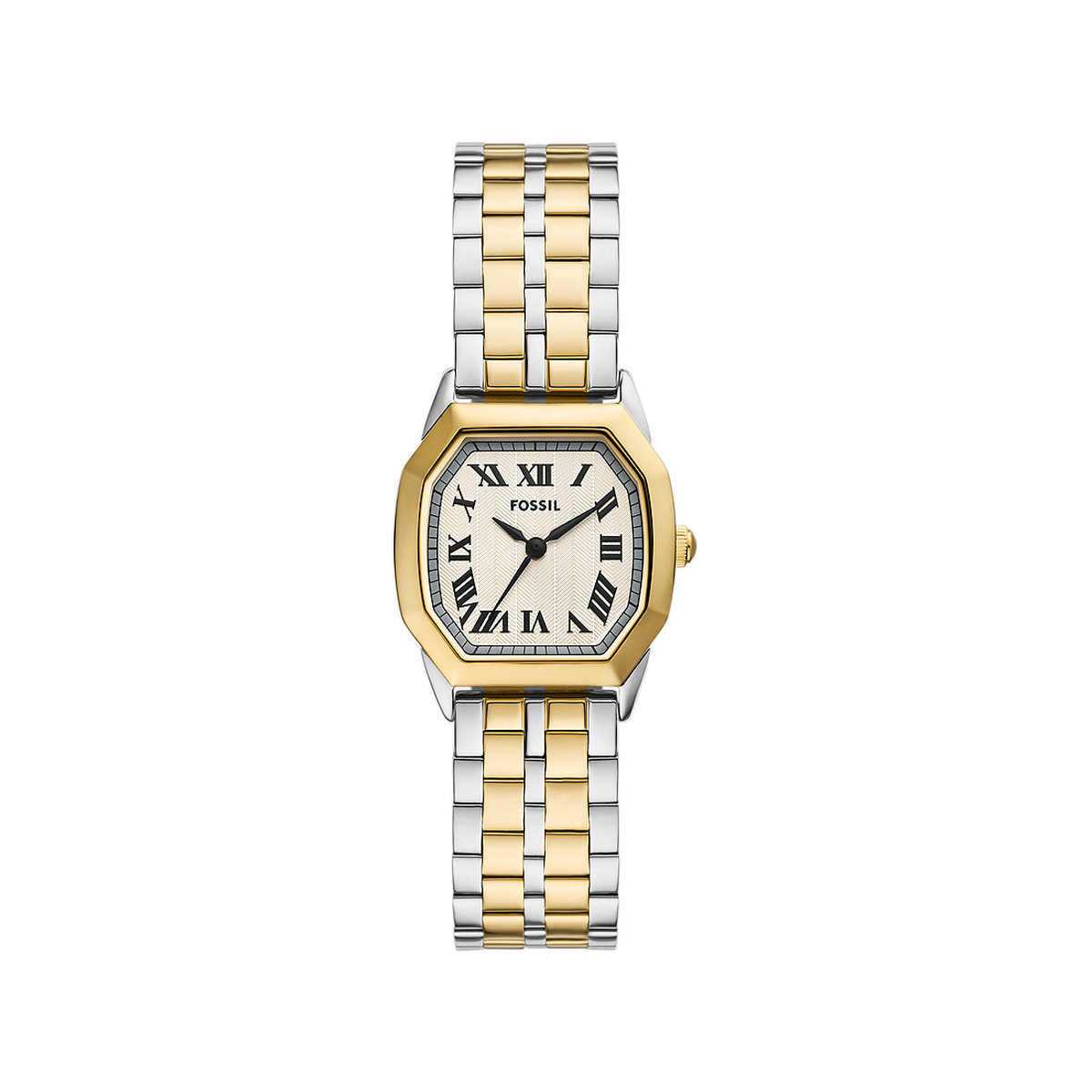 Montre FOSSIL harlow femme bracelet acier inoxydable bicolore