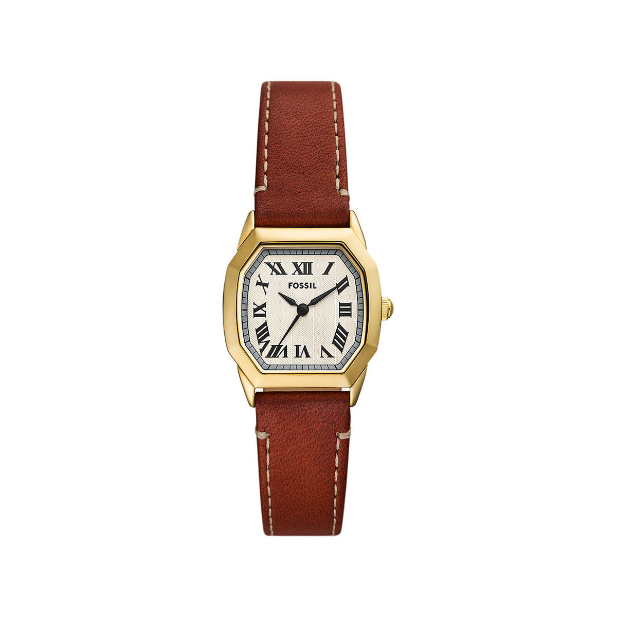 Montre FOSSIL harlow femme bracelet cuir marron