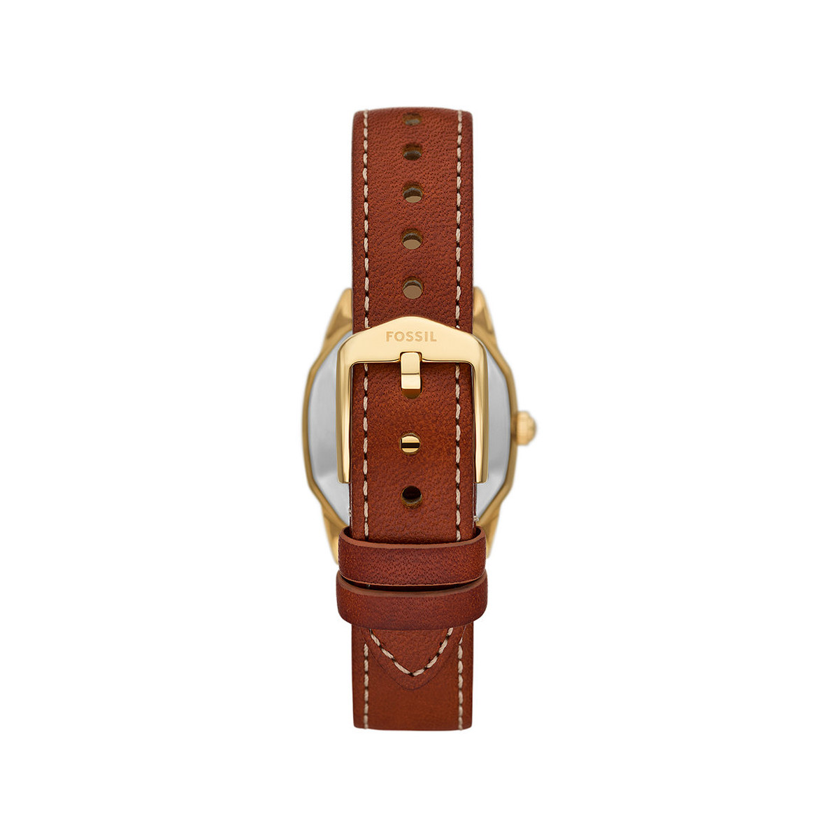 Montre FOSSIL harlow femme bracelet cuir marron - vue 3