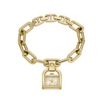 Montre FOSSIL harwell femme bracelet acier inoxydable doré - vue 1