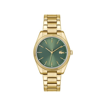 LACOSTE dameshorloge nasturtium, roestvrij stalen armband