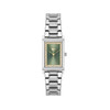 Montre LACOSTE catherine femme automatique, bracelet acier argent - vue V1