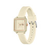 Montre LACOSTE 12.12 flow femme bracelet acier doré jaune - vue V2