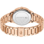 Montre LACOSTE Ladycroc femme bracelet acier doré jaune - vue 3