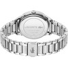 Montre LACOSTE Ladycroc femme bracelet acier argent - vue V3