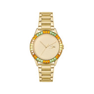 Montre LACOSTE Ladycroc femme bracelet acier argent