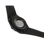 Montre TISSOT prx homme automatique, bracelet synthétique noir, boitier acier carbone forgé - vue D2