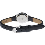 Montre LIP femme analogique, bracelet cuir noir - vue 3