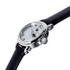 Montre LIP femme analogique, bracelet cuir noir - vue VD2