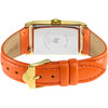 Montre LIP femme analogique, bracelet cuir orange - vue V3