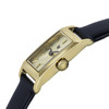 Montre LIP femme analogique, bracelet cuir noir - vue VD2