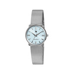 Montre LIP femme analogique, bracelet métal argent - vue 1