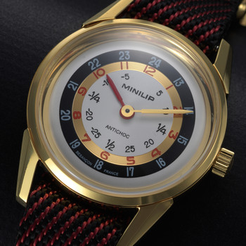 Montre LIP femme analogique, bracelet nylon autres couleurs