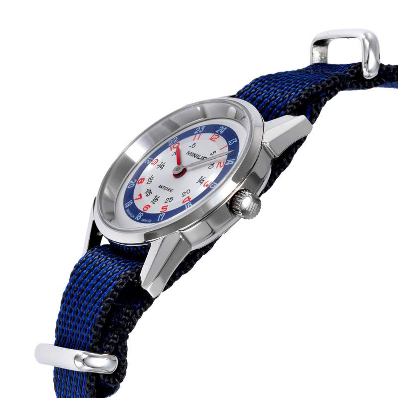 Analog LIP ladies watch, nylon bracelet other colors - view D2